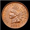 Image 2 : 1902 Indian Cent 1c Grades Choice Unc BN