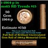 Image 1 : Shotgun Lincoln 1c roll, 1964-p 50 pcs Brandt Wrapper.
