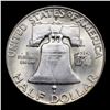 Image 3 : 1951-d Franklin Half Dollar 50c Grades Select Unc+ FBL