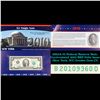 2003A $2 Federal Reserve Note, Uncirculated 2010 BEP Folio Issue (New York, NY) Grades Gem CU
