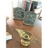 Image 3 : Brass – Horse, Coat Hanger, Candle Holders, Vase & Horse Book Ends