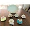 Image 1 : 6 Teacups/Saucers incl Aynsley, Melba, Colclough, & Serving Platter