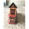 Image 3 : Vintage Cast Iron Fireman Coin Bank & Genuine Incolay Pink Velvet Lined Trinket Box
