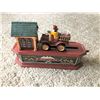 Image 4 : Vintage Cast Iron Fireman Coin Bank & Genuine Incolay Pink Velvet Lined Trinket Box