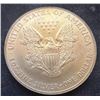 Image 2 : 1999 BU MS65 CHAMPAGNE TONED Silver American Eagle Dollar SAE $1 Coin