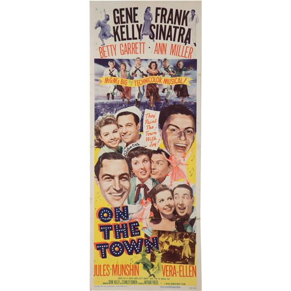 An "On The Town" Insert Poster.
