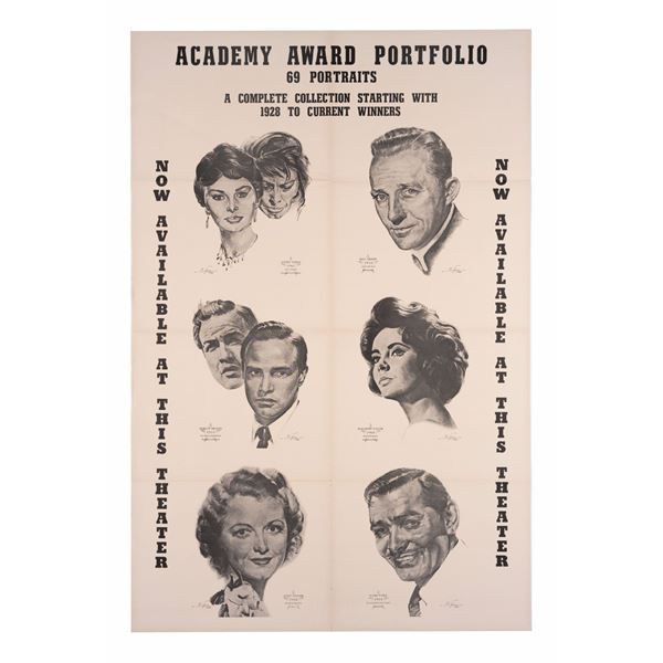 A 1962 Academy Awards Portfolio Poster.