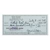 Image 1 : A Gene Wilder Signed Check.