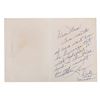 Image 2 : A John Wayne Signed Greeting Card.