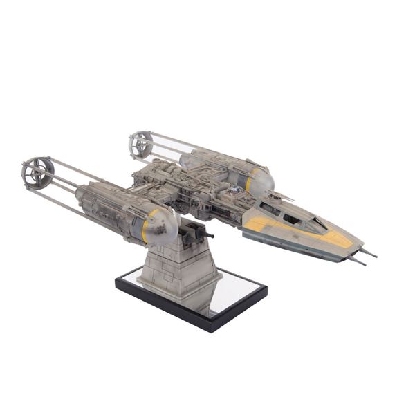 A Rebel Y-Wing & Laser Turret Replica.