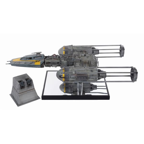 A Y-Wing & Laser Turret Prototype.