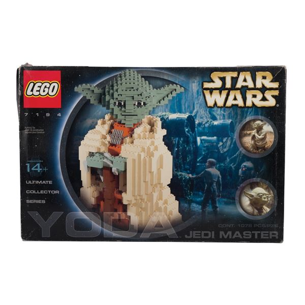 A LEGO Ultimate Collector Series Yoda Jedi Master Set.