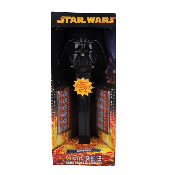 A Darth Vader Giant PEZ dispenser.