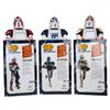 Image 2 : Set of (3) Giant Size Clone Trooper Action Figures.