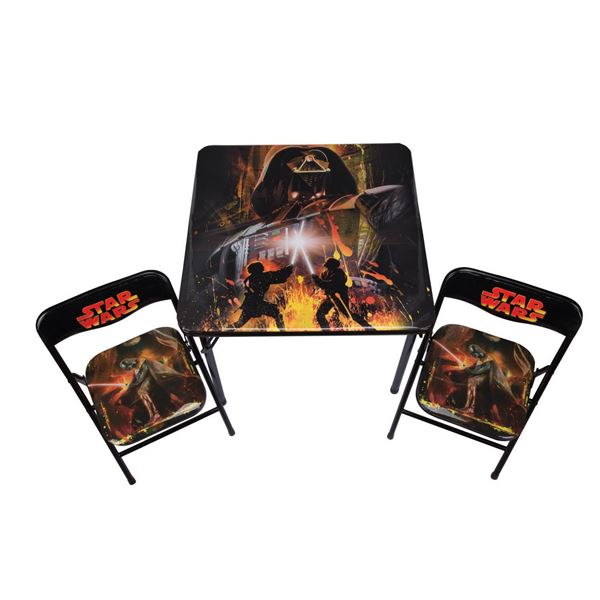 A Star Wars Table And Chair Set.