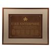 Image 1 : A U.S.S. Enterprise-E Plaque Replica.