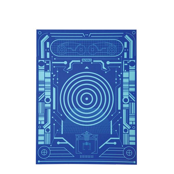 A Brandon Schaefer Tron Mondo Print.