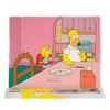 Image 2 : The Simpsons Production Cel & Background.
