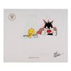 Image 2 : A Friz Freleng Signed LE Sylvester & Tweety Cel.