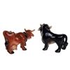 Image 2 : A Pair of "Ferdinand the Bull" Chalkware Figures.