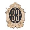 Image 1 : A Club 33 Gold Logo Pin.
