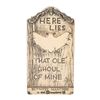 Image 1 : A Haunted Mansion Tombstone Plaque by Randotti.