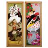 Image 1 : Haunted Mansion Villains Stretching Portrait Print Set.