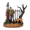 Image 1 : A Haunted Mansion Caretaker & Dog Figure.