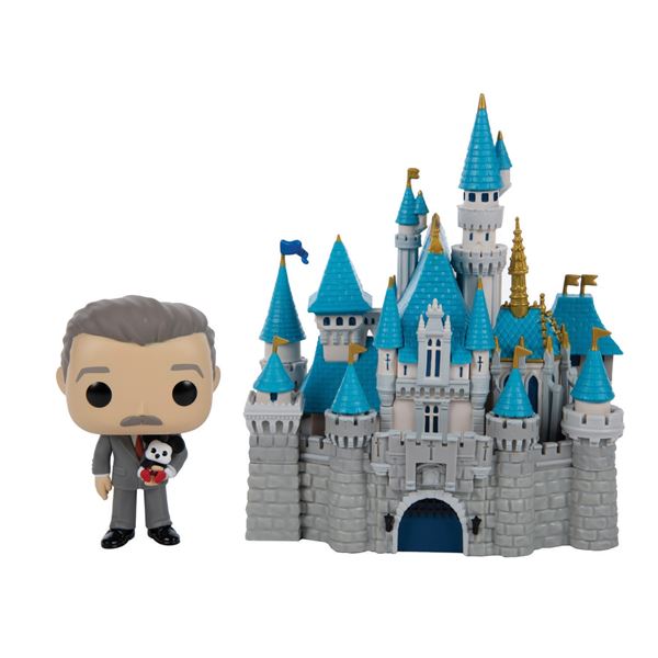 A Sleeping Beauty Castle & Walt Disney by Funko Pop!