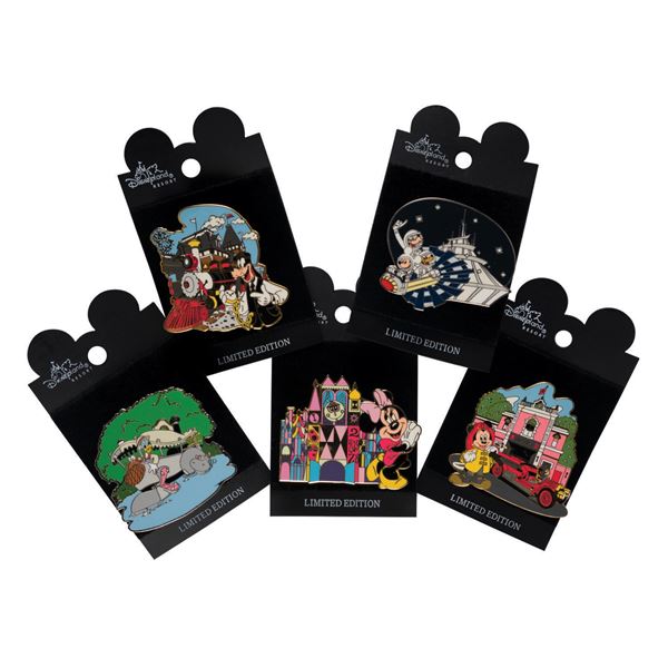 A Disneyland Cast Member Soundsation Pin Set.