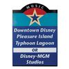 Image 1 : A Disney's All-Star Music Resort Directional Sign.