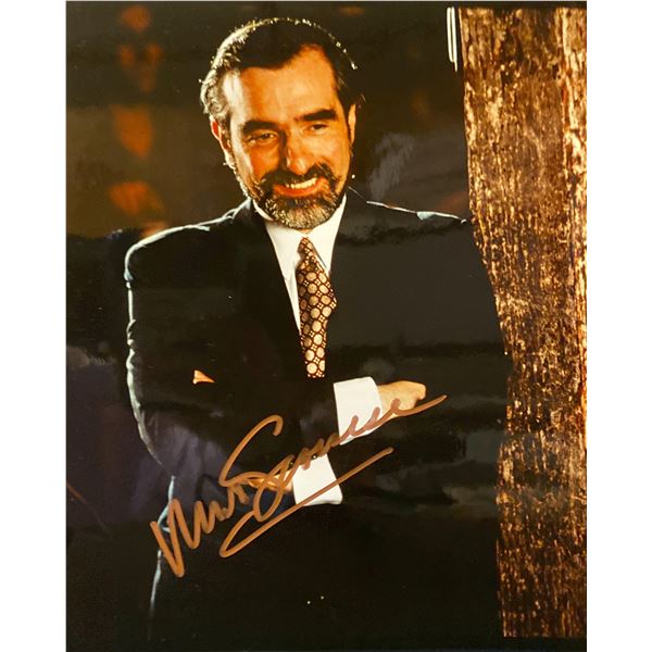 Martin Scorsese signed photo