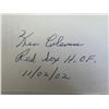 Image 1 : Red Sox HOF Announcer Ken Coleman original signature