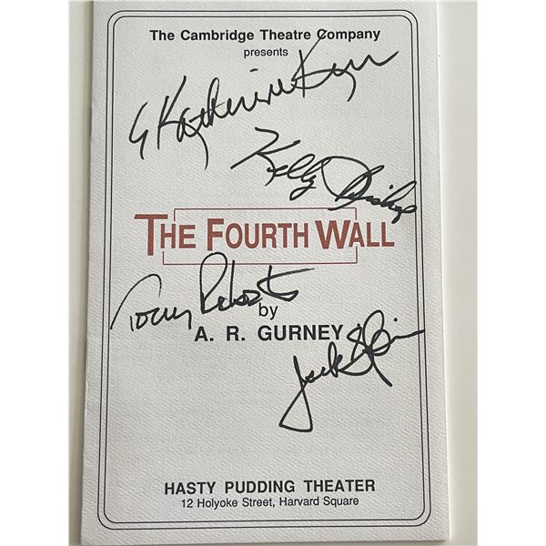 The Fourth Wall signed pamphlet