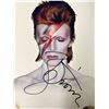 Image 1 : David Bowie Aladdin Sane signed photo