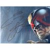 Image 1 : Judge Dredd Greg Staples signed movie photo