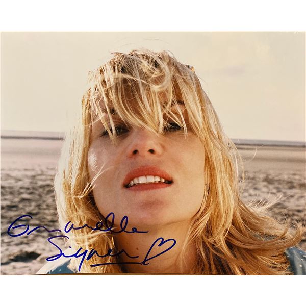 Emmanuelle Seigner signed photo