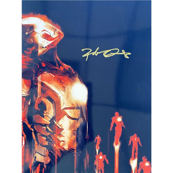 Iron Man Robert Downey Jr. signed photo