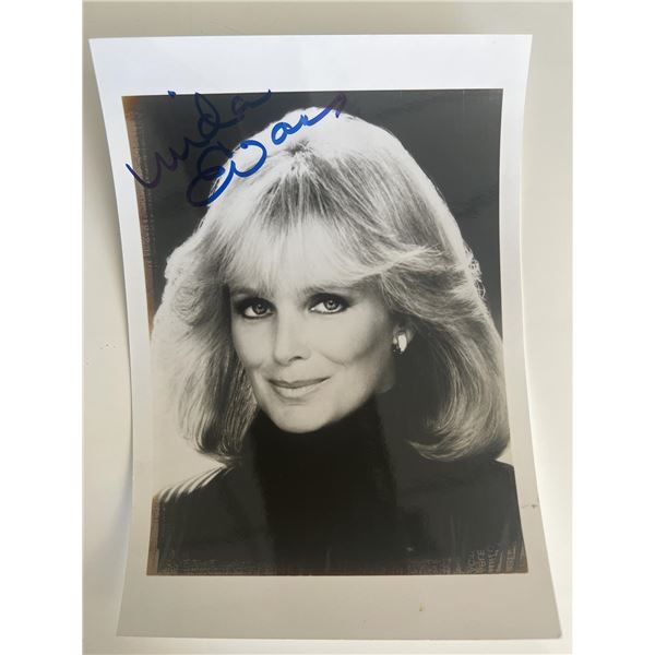 Linda Evans signed photo
