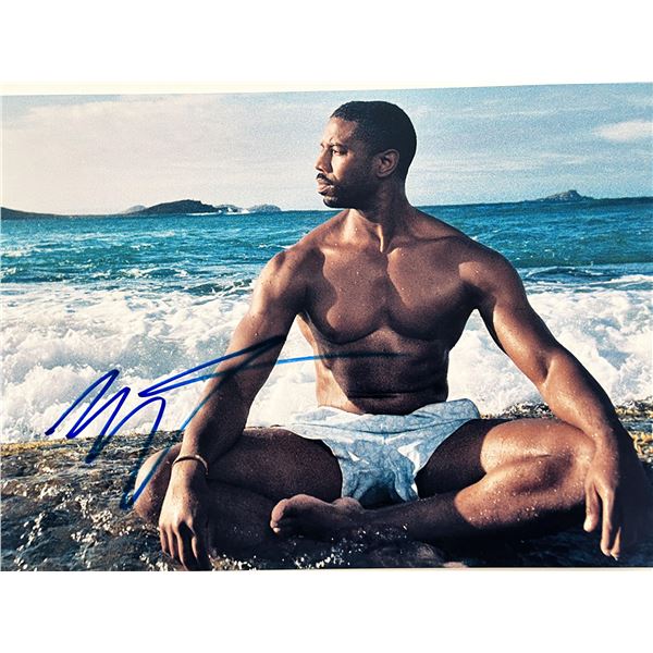 Michael B. Jordan signed photo