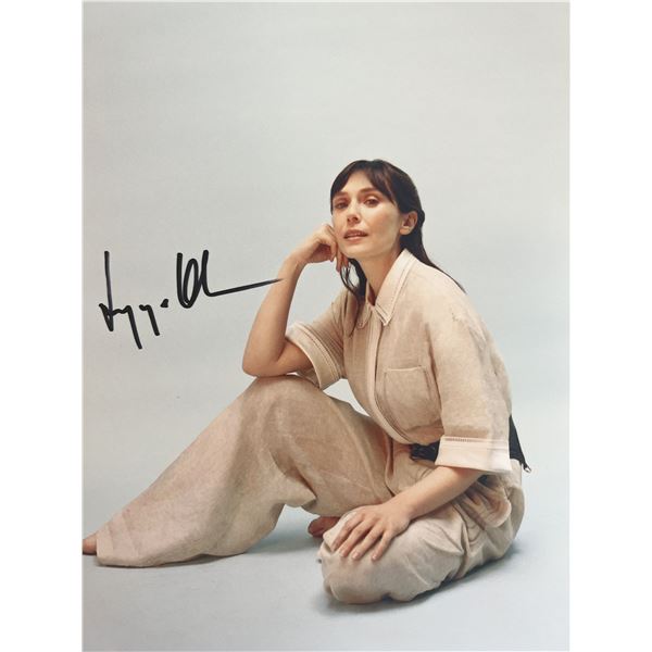 Elizabeth Olsen signed photo