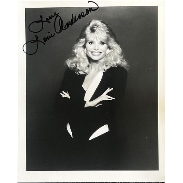 WKRP Loni Anderson signed photo