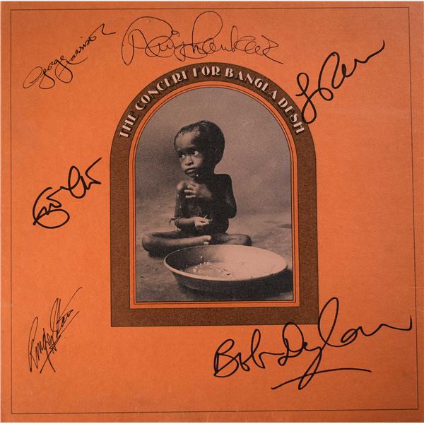 George Harrison The concert for Bangladesh signed album