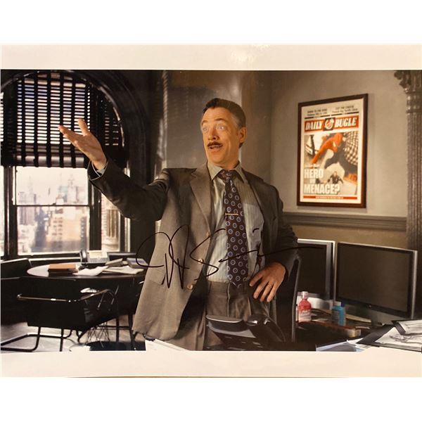 J K Simmons signed photo