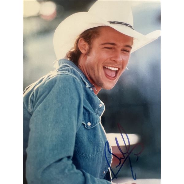Thelma & Louise Brad Pitt signed movie photo