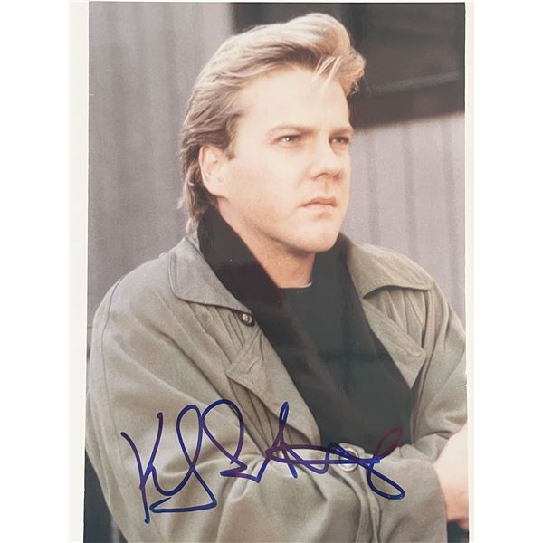 Kiefer Sutherland signed photo