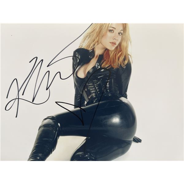 Kaley Cuoco signed movie photo