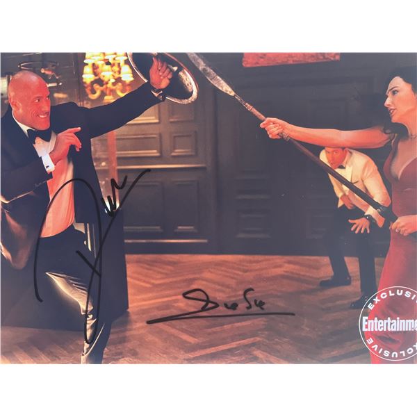 Red Notice cast signed photo