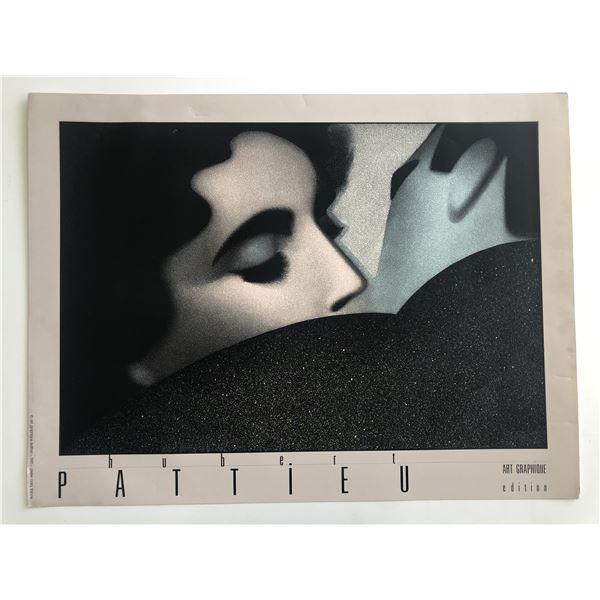 1985 Hubert Pattieu Print - The Kiss - Art Graphique Edition