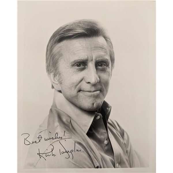 Kirk Douglas Signed Photo
